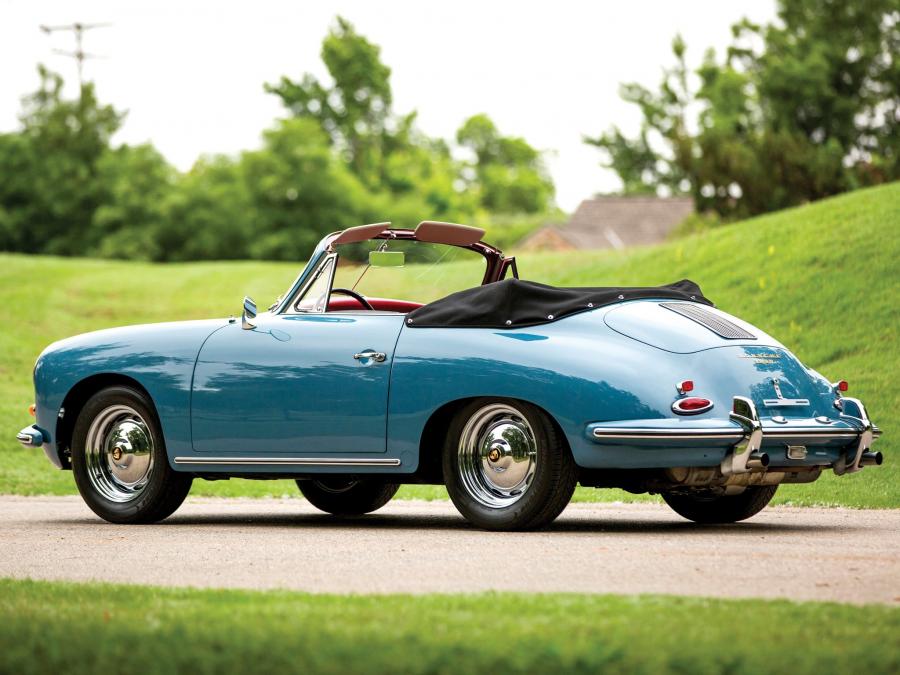  Porsche 356B 1600 Cabriolet by Reutter 1960 года  (фото 4 из 14)